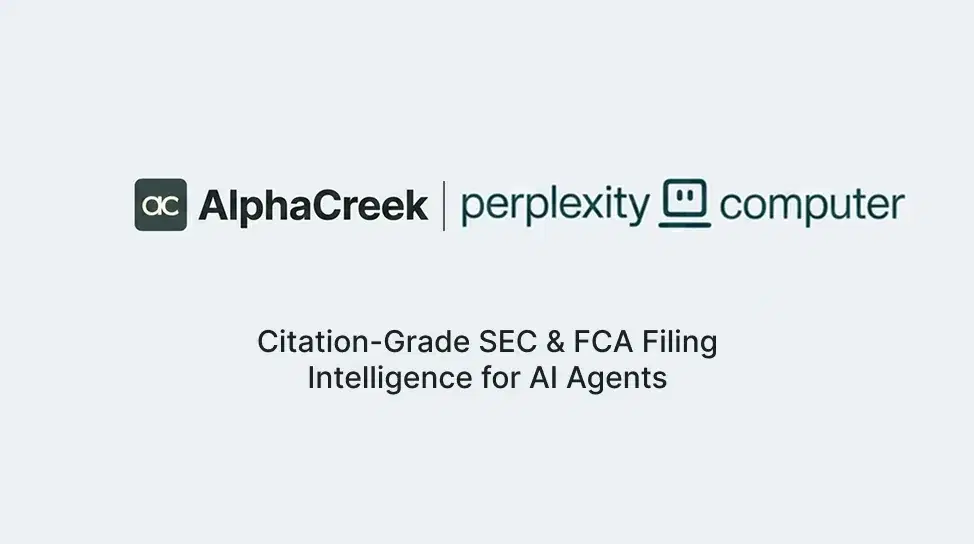 AlphaCreek and Perplexity Partnership